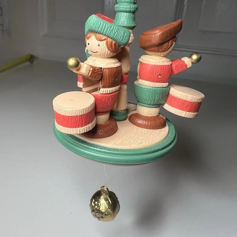 Hallmark Country Treasures‎ Collection Little Drummers 1986 Christmas Ornament